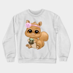 Baby Squirrel Crewneck Sweatshirt